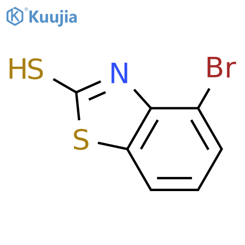 4-Bromo-2-mercaptobenzothiazole structure