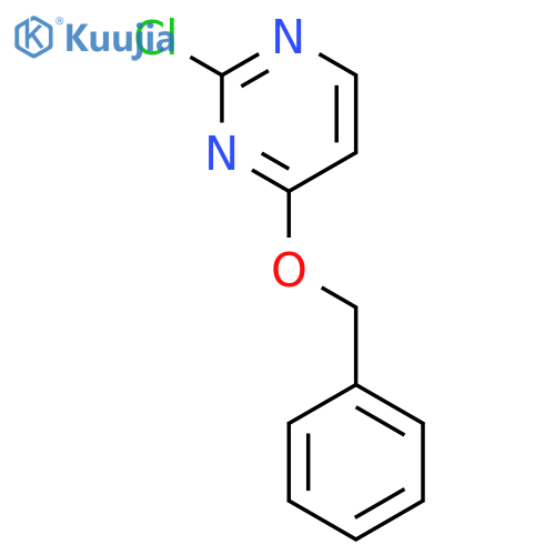 4-(Benzyloxy)-2-chloropyrimidine structure