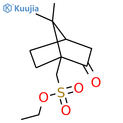 10-Camphorsulfonic Acid Ethyl Ester structure
