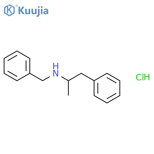 benzyl(1-phenylpropan-2-yl)amine hydrochloride structure