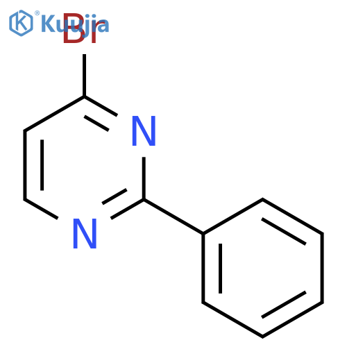 4-Bromo-2-phenylpyrimidine structure