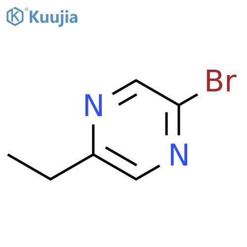 2-Bromo-5-ethylpyrazine structure