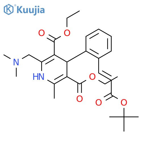 Teludipine structure