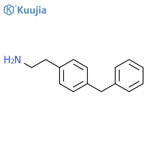 2-(4-benzylphenyl)ethanamine structure