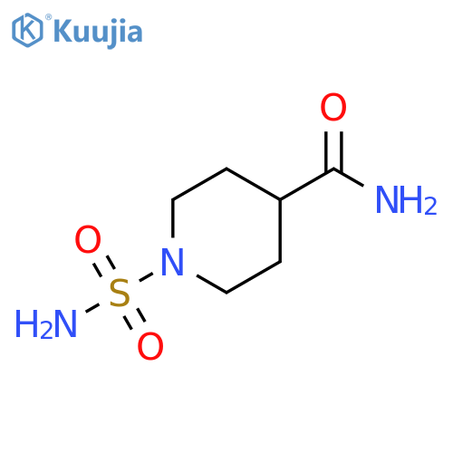 1-sulfamoylpiperidine-4-carboxamide structure