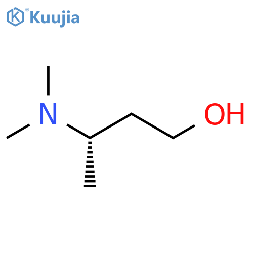 1-Butanol, 3-(dimethylamino)-, (3S)- structure
