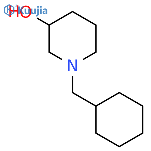1-(Cyclohexylmethyl)piperidin-3-ol structure