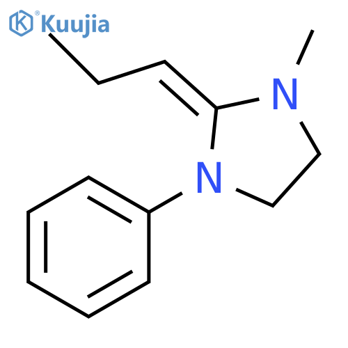 Imidazolidine, 1-methyl-3-phenyl-2-propylidene-, (Z)- structure