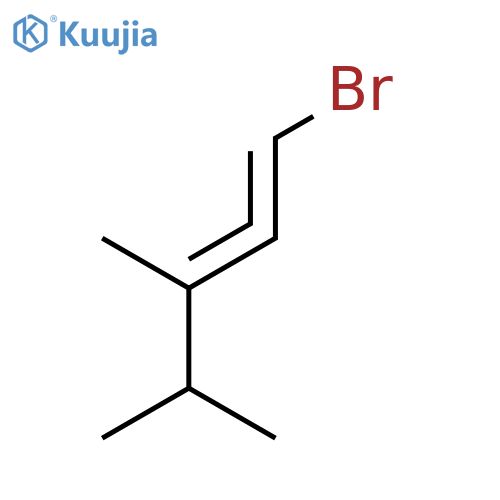 1,2-Pentadiene, 1-bromo-3,4-dimethyl-, (±)- structure