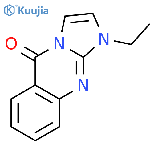 Imidazo[2,1-b]quinazolin-5(1H)-one, 1-ethyl- structure