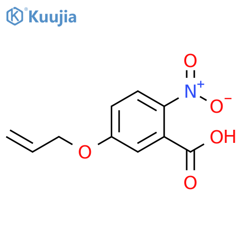 2-nitro-5-(prop-2-en-1-yloxy)benzoic acid structure