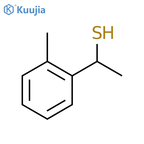 1-(2-methylphenyl)ethane-1-thiol structure