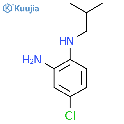 4-chloro-N1-(2-methylpropyl)benzene-1,2-diamine structure