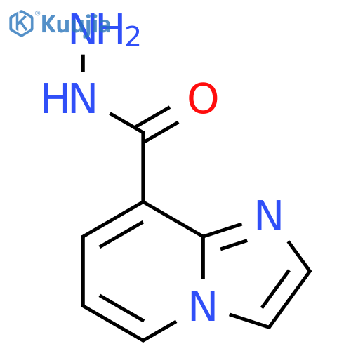 imidazo[1,2-a]pyridine-8-carbohydrazide structure