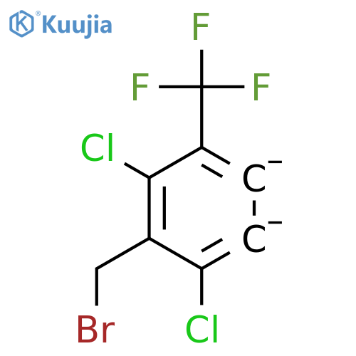 2,6-Dichloro-3-(trifluoromethyl)benzyl bromide structure