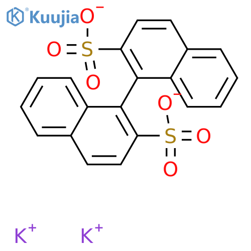 Dipotassium (R)-1,1'-Binaphthyl-2,2'-disulfonate structure