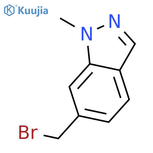 6-(Bromomethyl)-1-methyl-1H-indazole structure