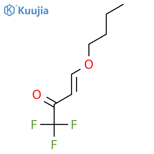4-Butoxy-1,1,1-trifluoro-3-buten-2-one structure