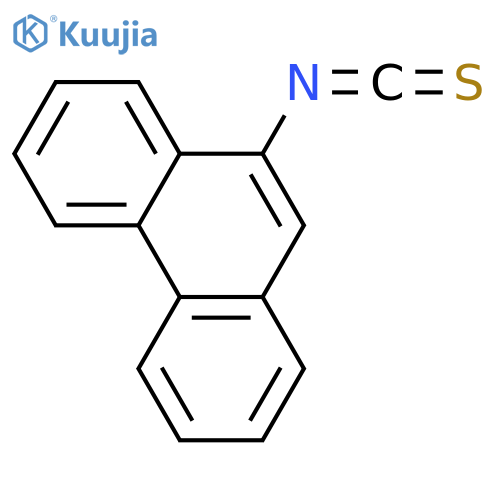 Phenanthrene,9-isothiocyanato- structure