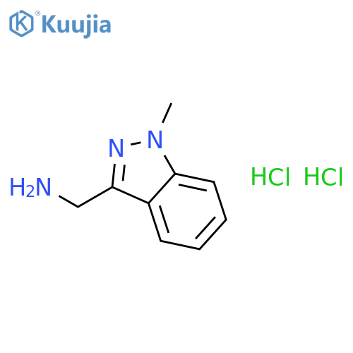(1-Methyl-1H-indazol-3-yl)methylamine Dihydrochloride structure