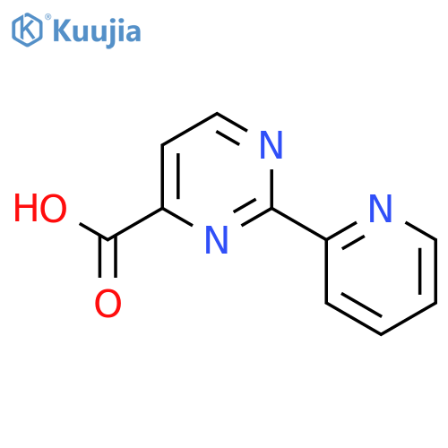 2-(Pyridin-2-yl)pyrimidine-4-carboxylic acid structure