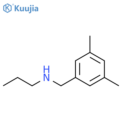 (3,5-dimethylphenyl)methyl(propyl)amine structure