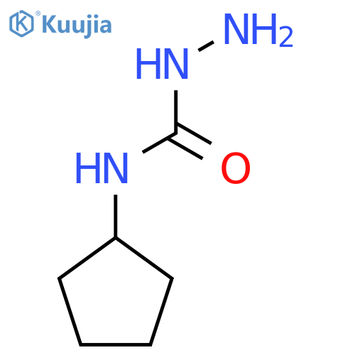 3-Amino-1-cyclopentylurea structure