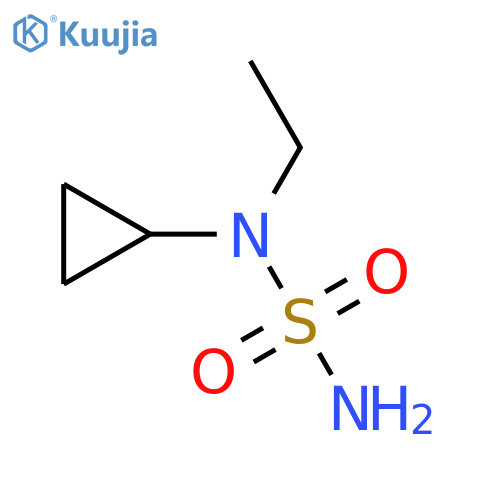 N-cyclopropyl-N-ethylaminosulfonamide structure
