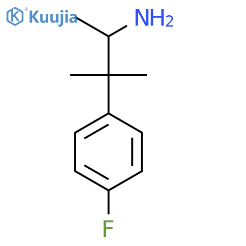 3-(4-Fluorophenyl)-3-methylbutan-2-amine structure