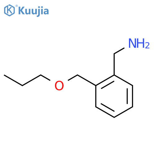 2-(Propoxymethyl)phenylmethanamine structure