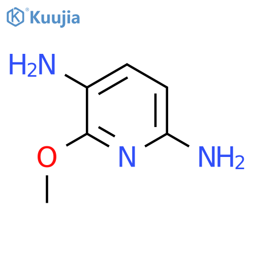 3,6-Diamino-2-methoxypyridine structure