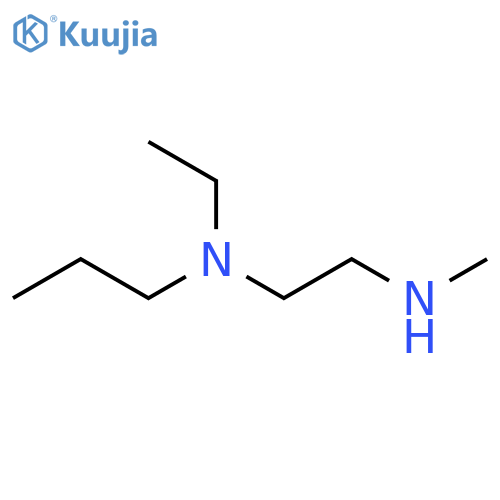 1,2-Ethanediamine, N1-ethyl-N2-methyl-N1-propyl- structure