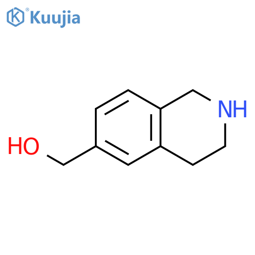 (1,2,3,4-Tetrahydro-isoquinolin-6-yl)methanol structure