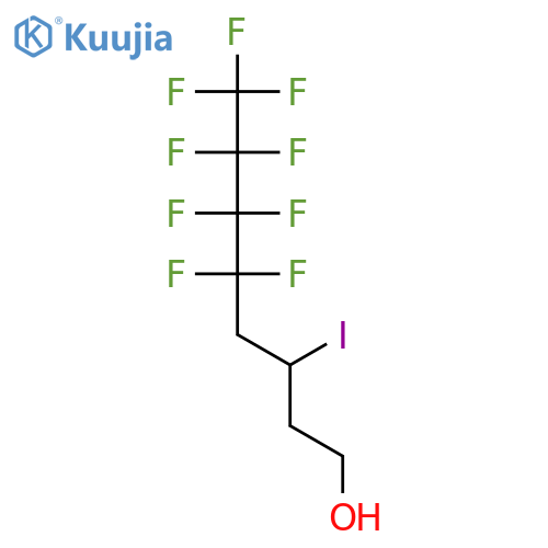 5,5,6,6,7,7,8,8,8-Nonafluoro-3-iodo-1-octanol structure