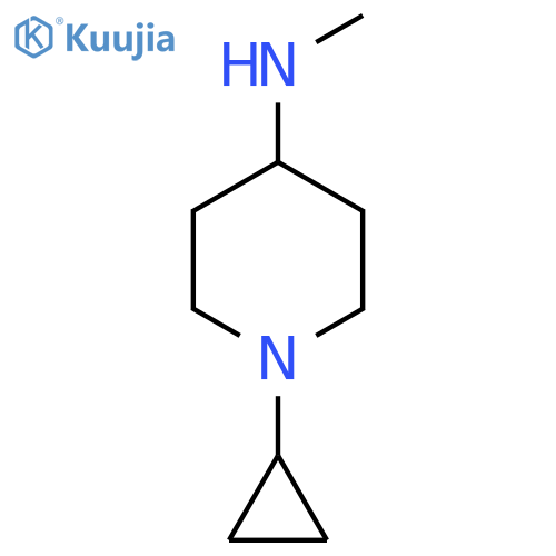 1-Cyclopropyl-N-methylpiperidin-4-amine structure
