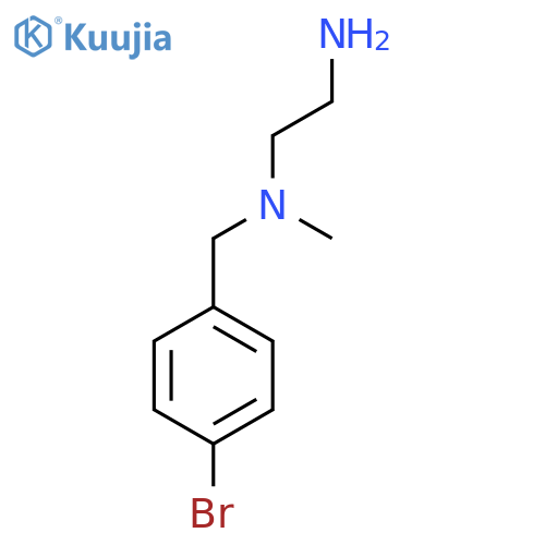 N*1*-(4-Bromo-benzyl)-N*1*-methyl-ethane-1,2-diamine structure