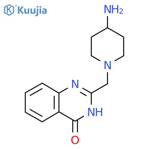 2-((4-Aminopiperidin-1-yl)methyl)quinazolin-4(3H)-one structure