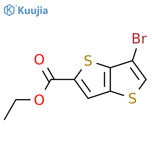 Ethyl 6-bromothieno[3,2-b]thiophene-2-carboxylate structure