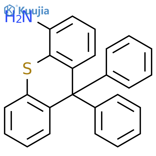 9H-Thioxanthen-4-amine, 9,9-diphenyl- structure