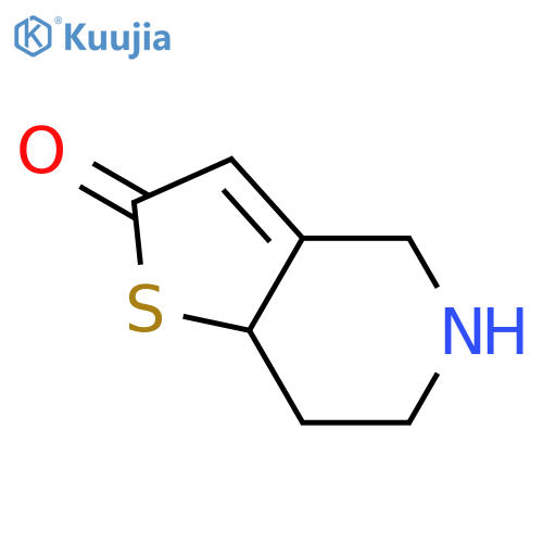 2H,4H,5H,6H,7H,7aH-thieno[3,2-c]pyridin-2-one structure