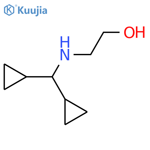 2-(Dicyclopropylmethyl)aminoethanol structure