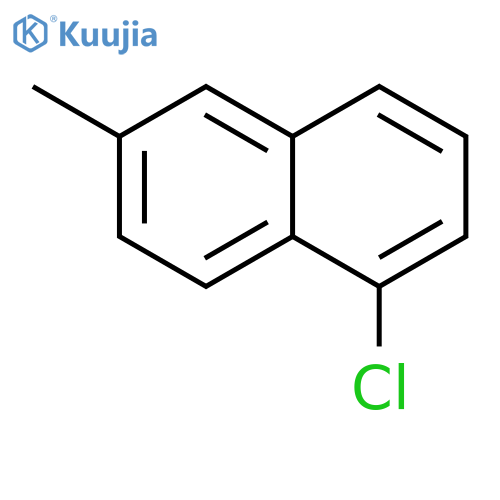 Naphthalene, 1-chloro-6-methyl- structure