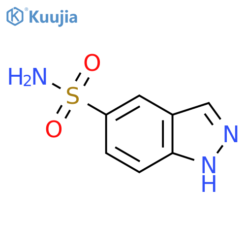 1H-indazole-5-sulfonamide structure