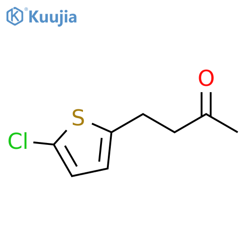 4-(5-chlorothiophen-2-yl)butan-2-one structure