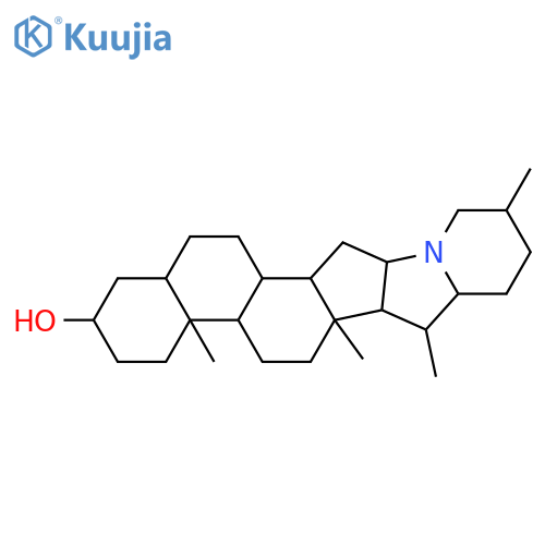 Solanidan-3-ol, (3b,5a,22b,25b)- (9CI) structure