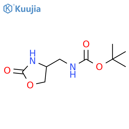 tert-butyl N-(2-oxo-1,3-oxazolidin-4-yl)methylcarbamate structure