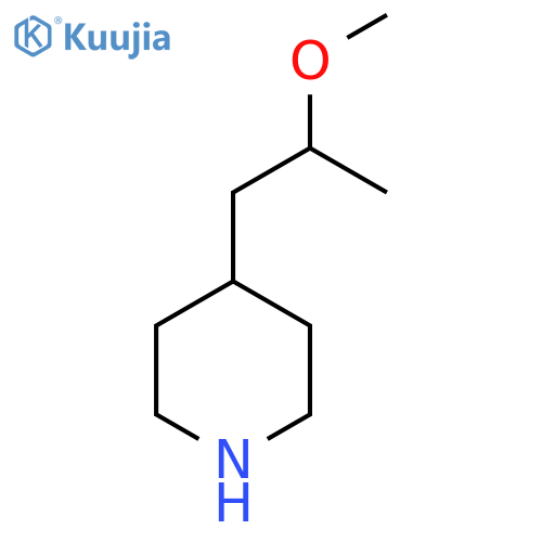 4-(2-Methoxypropyl)piperidine structure