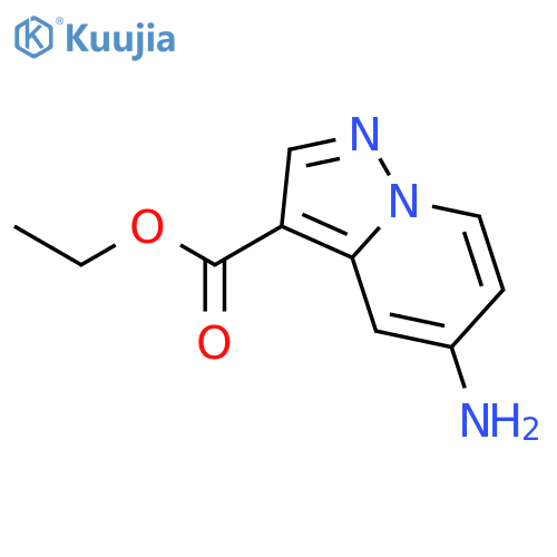 Ethyl 5-aminopyrazolo[1,5-a]pyridine-3-carboxylate structure