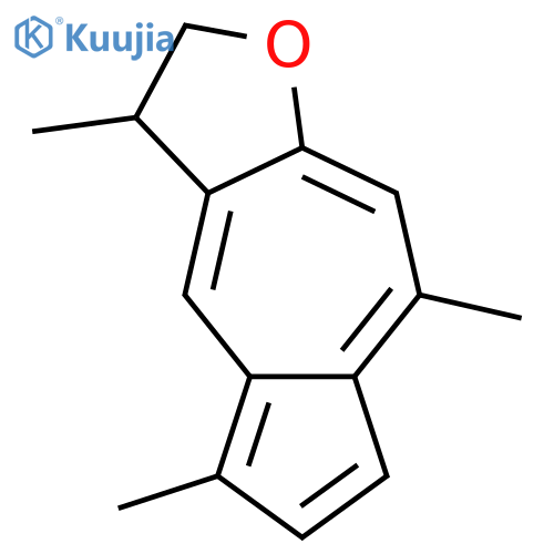 Azuleno[6,5-b]furan,2,3-dihydro-3,5,8-trimethyl- structure