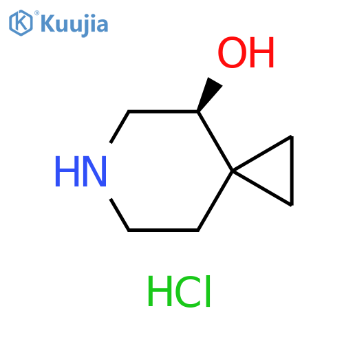 (4S)-6-Azaspiro[2.5]octan-4-ol hydrochloride structure